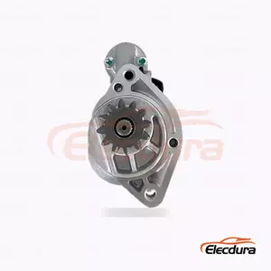M2TS0571 Nissan Navara Starter Motor, 12V 2.2kW 12 Teeth, Complete Side View