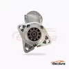 228000-5640 Heavy-Duty Starter Motor, 24V 4.5kW 10 Teeth, Complete Side View