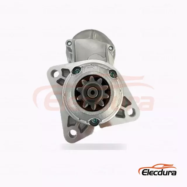 228000-5640 Kraftig startmotor, 24V 4,5kW 10 t&auml;nder, komplett sidovy