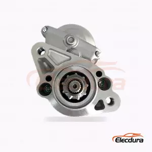 228000-4080 Toyota Starter Motor, 12V 1.8kW 9 Teeth, Complete Side View
