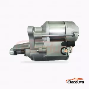 228000-7420 Dodge Dakota Starter Motor, 12V 1.4kW 10 Teeth, Complete Side View