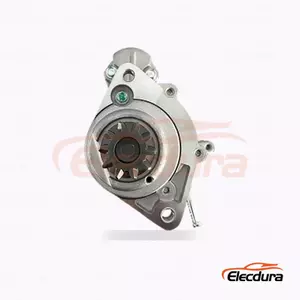 23300-EB71E Hitachi-Type Starter Motor, 12V 2.8kW 10 Teeth, Complete Side View