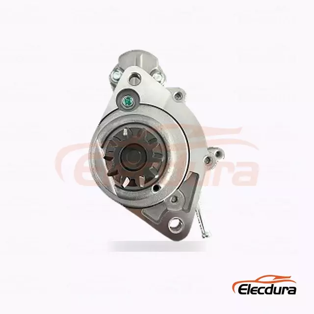 23300-EB71E Hitachi-Type Starter Motor, 12V 2.8kW 10 Teeth, Complete Side View