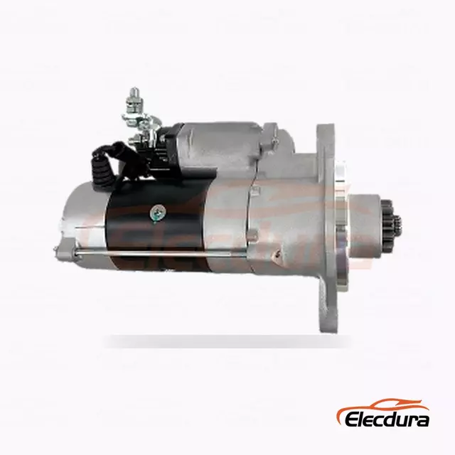 28100-2862 Hino K13C K13D Starter Motor Distributor, Complete Side View