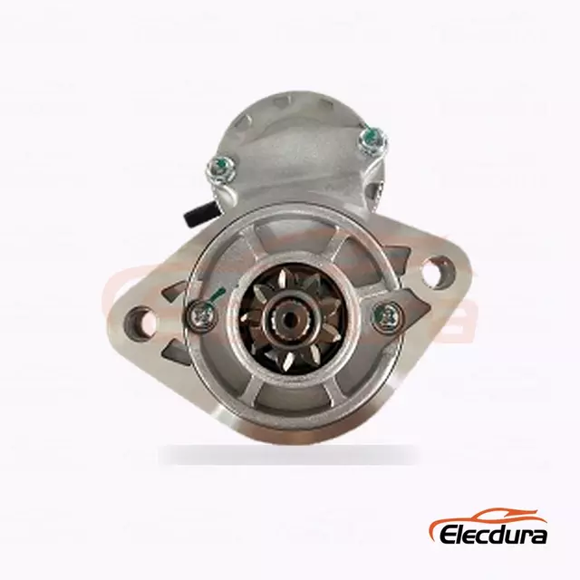 28100-87316 Daihatsu Rocky og Fourtrak startmotor, 12V 2,2kW 9 t&aelig;nder, komplet set fra siden