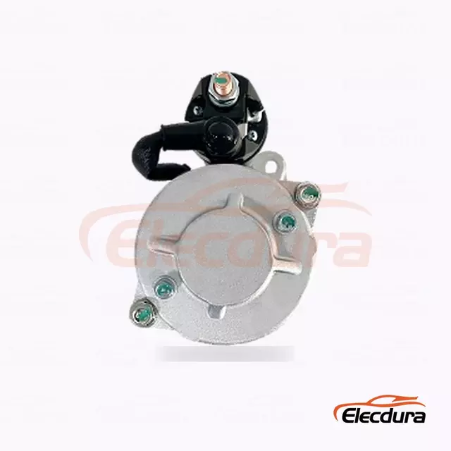 ME180049 Mitsubishi 6M60 startmotor, 24V 5,5kW 11 t&aelig;nder, komplet set fra siden