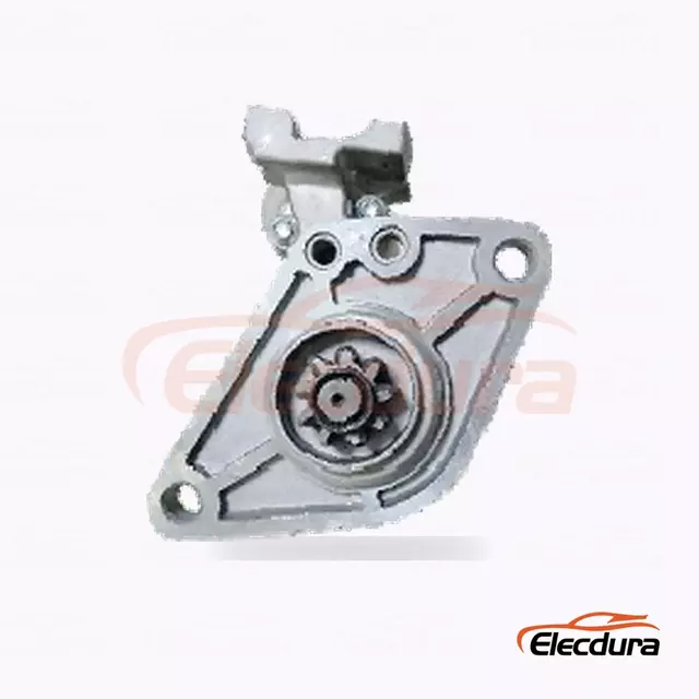 36100-45500 Hyundai and Kia heavy-Equipment Starter Motor, 24V 5.0kW 9 Teeth, Rear Terminal View
