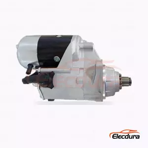 4280005920 Isuzu Starter Motor, 12V 2.5kW 11 Teeth, Complete Side View