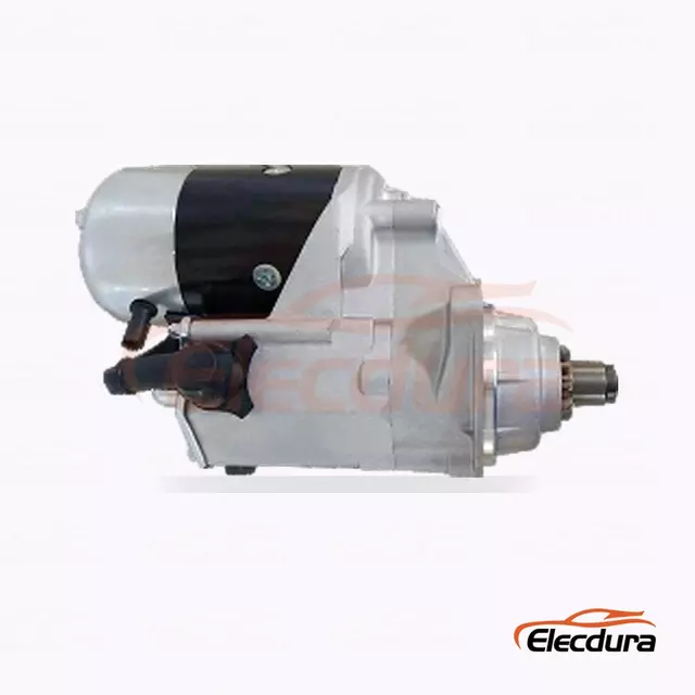 4280005920 D&eacute;marreur Isuzu, 12 V 2,5 kW 11 dents, vue lat&eacute;rale compl&egrave;te