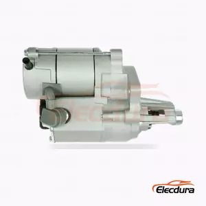 128000-7810 Dodge B-series vans Starter Motor, 12V 1.4kW 10 Teeth, Complete Side View