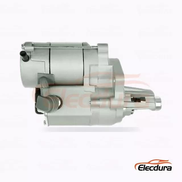 128000-7810 Dodge B-series vans Starter Motor, 12V 1.4kW 10 Teeth, Complete Side View