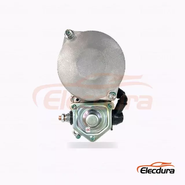 128000-5730 Caterpillar 3114 Starter Motor, 24V 5.5kW 10 Teeth, Rear Terminal View