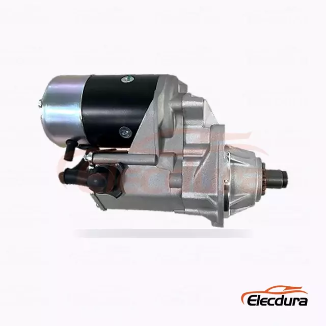 128000-4090 Caterpillar スターター モーター、12V 2.5kW 10 歯、背面端子図