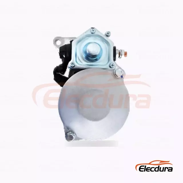 128000-2450 Isuzu 6SA1 Diesel Engine Starter Motor, 24V 5.5kW 11 Teeth, Rear Terminal View
