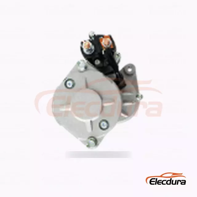 6D16 Motor de pornire Mitsubishi 6D16 și Kobelco, 24V 5,5kW 11 dinți, vedere laterală completă