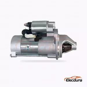 5302289 Cummins QSF2.8 and ISF2.8 Starter Motor, 12V 3.0kW 10 Teeth, Complete Side View