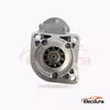 228000-1350 Caterpillar Backhoe Loader Starter Motor, 12V 2.7kW 10 Teeth, Rear Terminal View