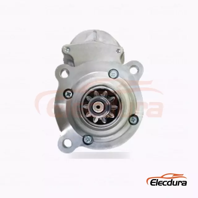 19974 Motor Starter Tugas Berat, 24V 4.5kW 10 Gigi, Tampak Samping Lengkap