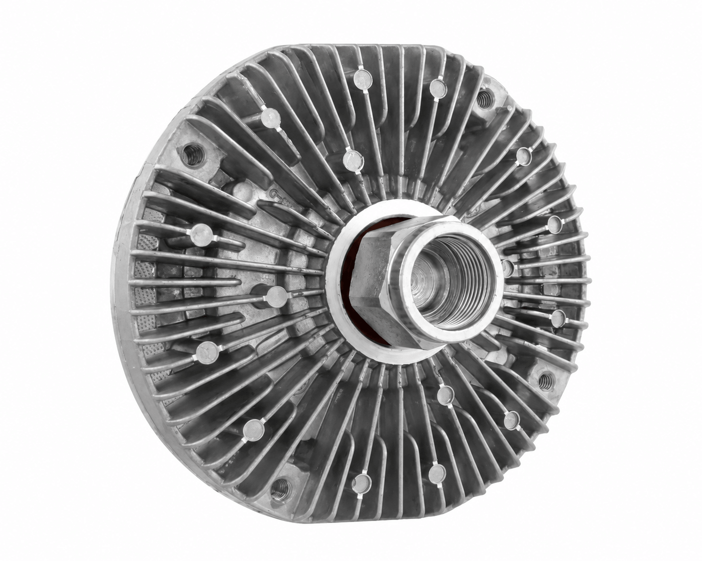 Aftermarket viscous fan clutch replacement part for diesel engine cooling