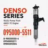 095000-5511 diesel injector for ISUZU 6WG1-TC pump truck