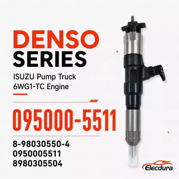095000-5511 diesel injector for ISUZU 6WG1-TC pump truck