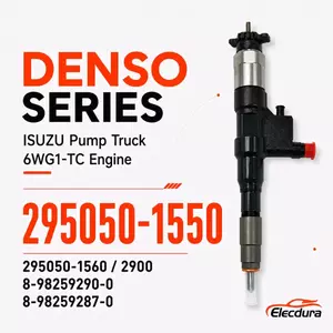 295050-1550 295050-1560 diesel injector for ISUZU 6WG1-TC pump truck