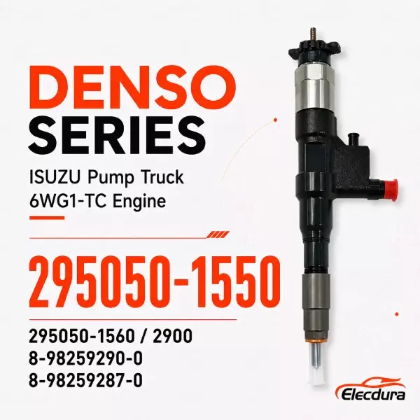 295050-1550 295050-1560 diesel injector for ISUZU 6WG1-TC pump truck