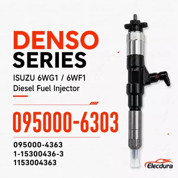 095000-6303 095000-4363 diesel injector for ISUZU 6WG1