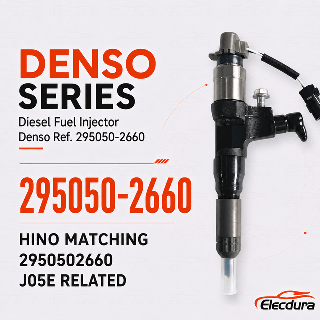 295050-2660 Common Rail Diesel Injector for Hino Engine Matching