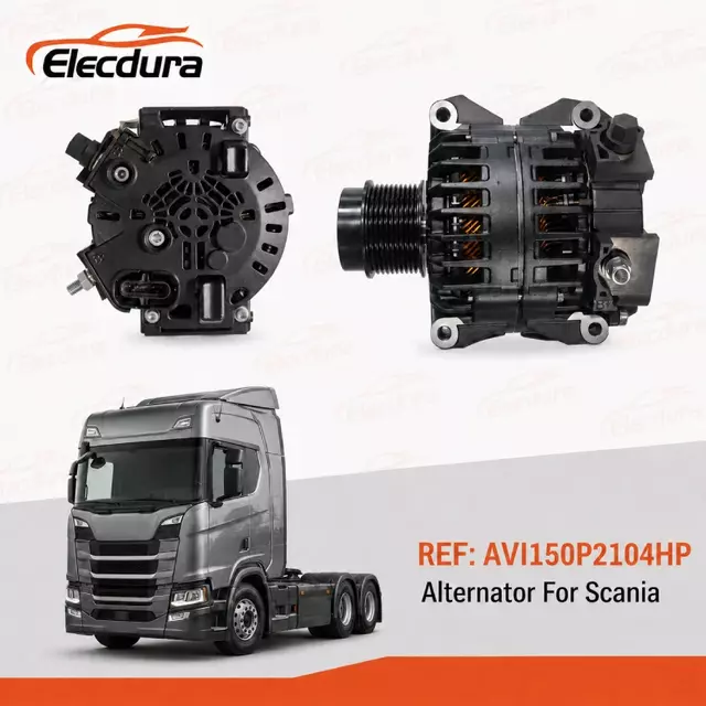 New AVI150P2104HP Alternator 24V 180A for Scania Heavy-Duty Applications