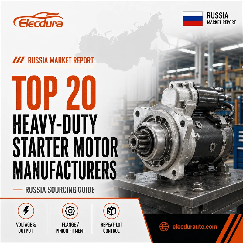 20 Produsen Motor Starter Tugas Berat Teratas di Rusia