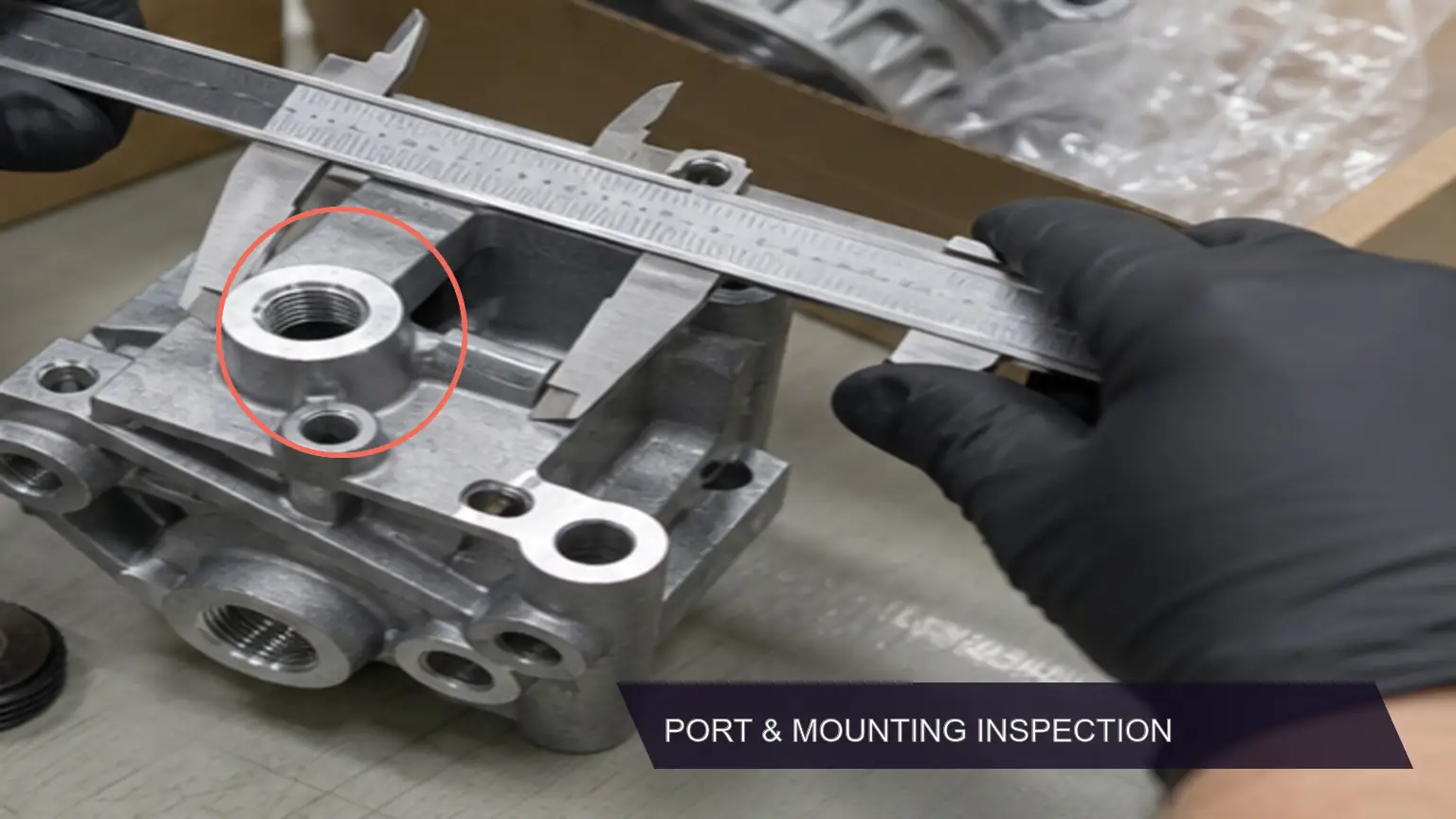 Fuel filter housing fitment, clean packaging, and traceable batch-release checks for a heavy-duty order