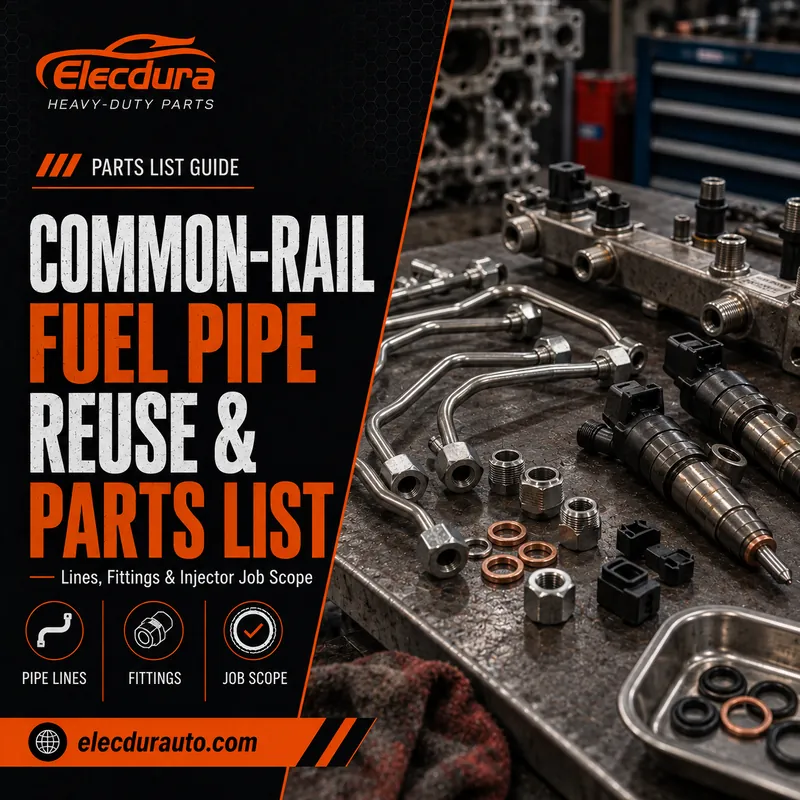 Common-Rail Fuel Pipe Reuse: Which Lines Belong in the Injector Job Parts List?
