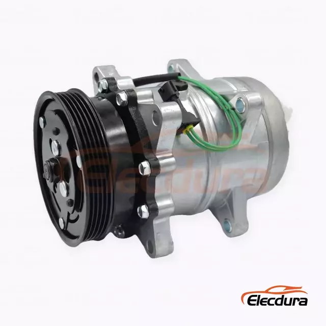 5H14 24V 5PK 124 mm Heavy-Duty A/C Compressor for Dongfeng Tianlong Renault truck