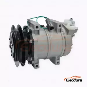 7H15 24V B1 145 mm Heavy-Duty A/C Compressor for Hitachi Dash-3 excavator