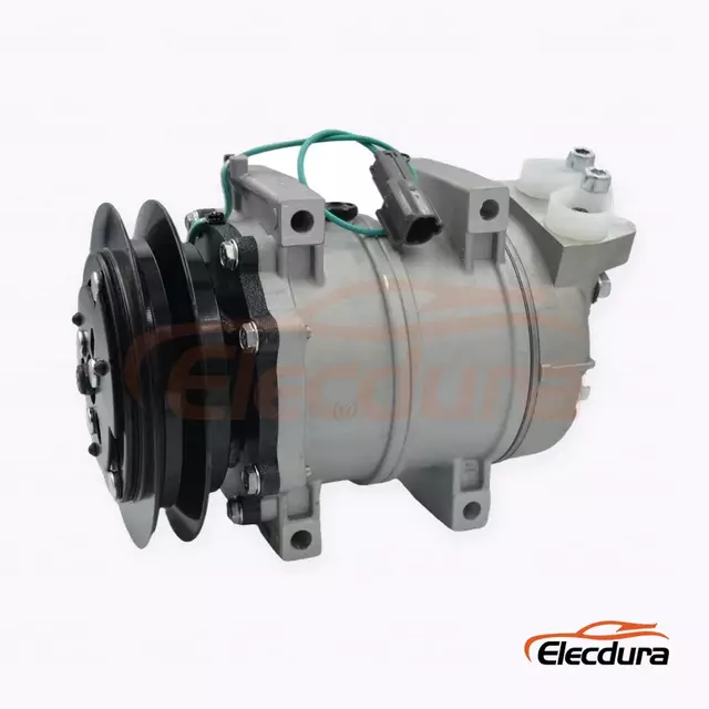 7H15 24V B1 145 mm Heavy-Duty A/C Compressor for Hitachi Dash-3 excavator