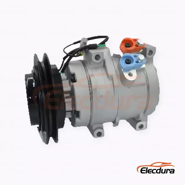 10S15L 24V A1 142 mm Heavy-Duty A/C Compressor for Sunward excavator