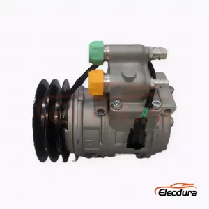 10PA17C 24V B2 138 mm front 5/6-size ports Heavy-Duty A/C Compressor for Collins school bus