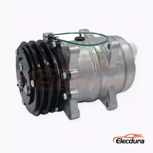5H14 24V A2 132 mm Heavy-Duty A/C Compressor for Dongfeng Tianlong truck