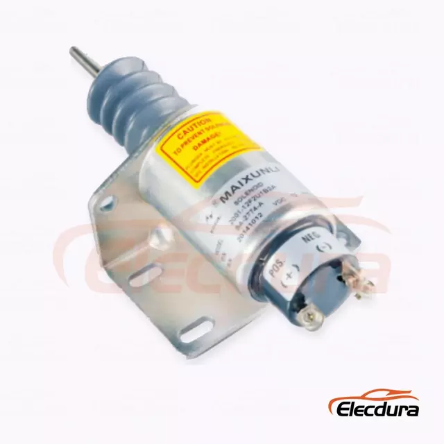 Brandstofuitschakelsoleno&iuml;de SA-2774-A 2001-12F2U1B2A voor Woodward industri&euml;le dieselmotorbedieningen