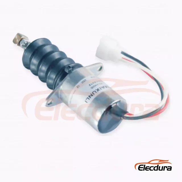End&uuml;striyel dizel yakıt ve gaz kelebeği kontrol&uuml; i&ccedil;in Yakıt Kapatma Solenoidi P610-C1V12