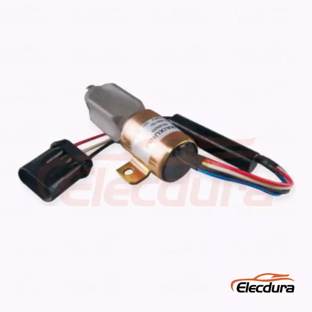 Fuel Shutdown Solenoid SA-4805 for Kubota diesel engines using SA-4805 and a coil commander