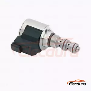 29608953 24V JCB Two Position Three Way Hydraulic Solenoid Valve for Heavy Equipment B2B Supply
