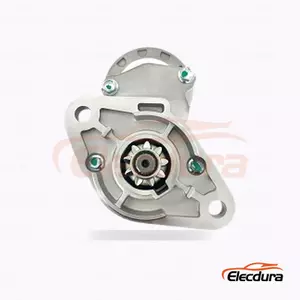 Denso-Type 12V 11 Teeth CW Variant B Starter Motor, Complete Side View
