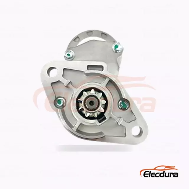 Denso-Type 12V 11 Teeth CW Variant B Starter Motor, Complete Side View