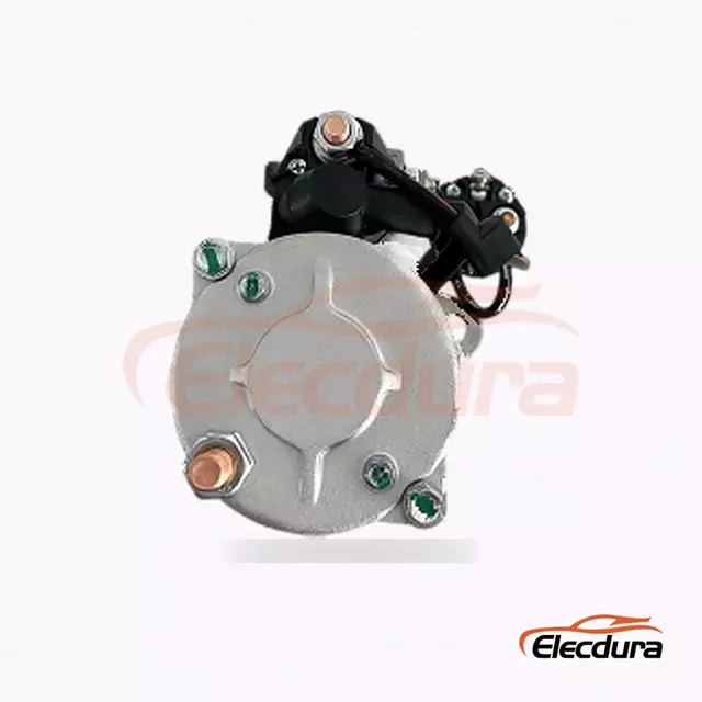 FYD95-M M9T61171 Ekipman Marş Motoru, 24V 6,0kW 12 Dişli, Komple Yan G&ouml;r&uuml;n&uuml;m