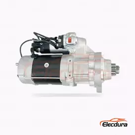 Heavy-Duty 24V 7.2kW 12 Teeth CW Starter Motor, Complete Side View