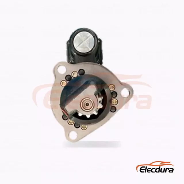 Motor Starter CW Tugas Berat 24V 11kW 11 Gigi, Tampilan Terminal Belakang