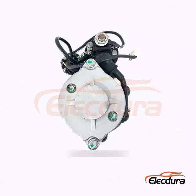 มอเตอร์สตาร์ท Mitsubishi-Type 24V 7.5kW 12 ฟัน CW มุมมองเทอร์มินัลด้านหลัง