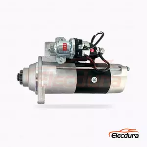 Cummins QSF3.8 XE155D XE135 24V 5.0kW 10 Teeth CW Starter Motor | Wholesale Supply, Complete Side View
